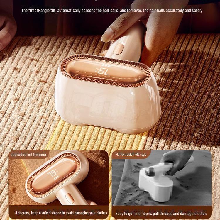 KC Certified Dual-Head Hairball Trimmer: Fast & Gentle Home Hair Remover