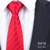 Dress Wedding Tie Men'S 8Cm Groom Wedding Korean Version Burgundy Business Tie Narrow Zipper Lazy Men And Women