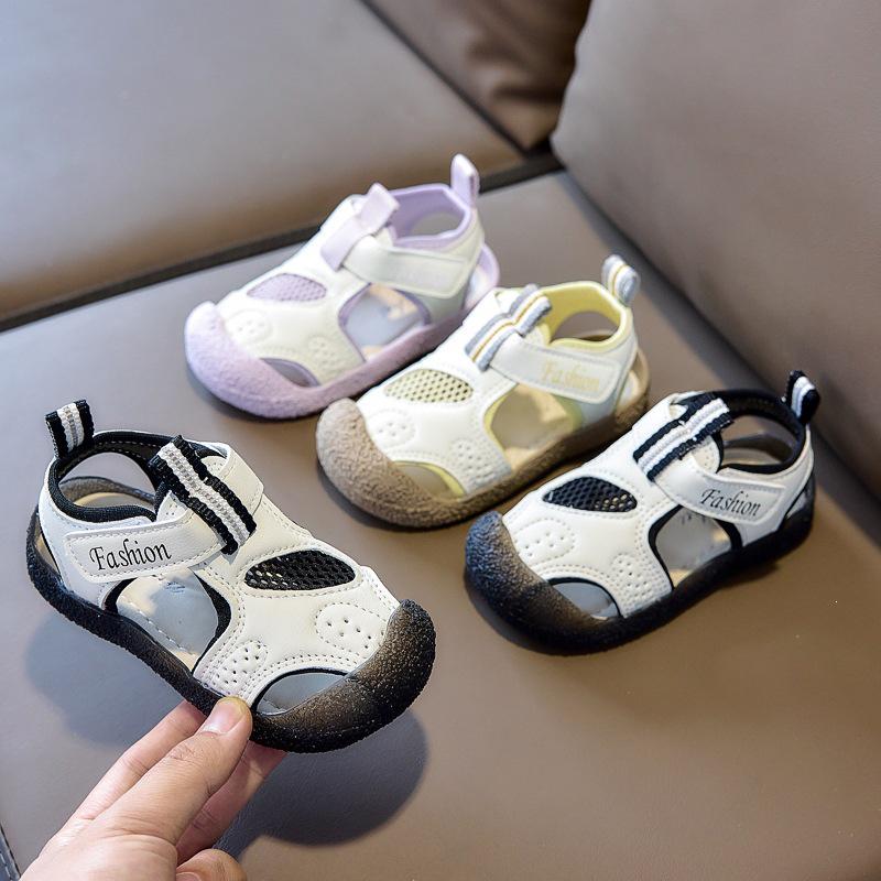Baotou Summer Toddler Sports Shoes & Sandals - Soft Sole for Young Children, Women's Functional Design, New Unisex for Kids