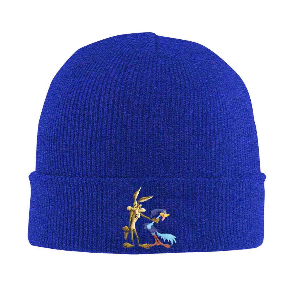 Roadrunner Kojot Teplá pletená čepice Zimní pletená čepice Čepice Beanie Hip Hop čepice pro Unisex