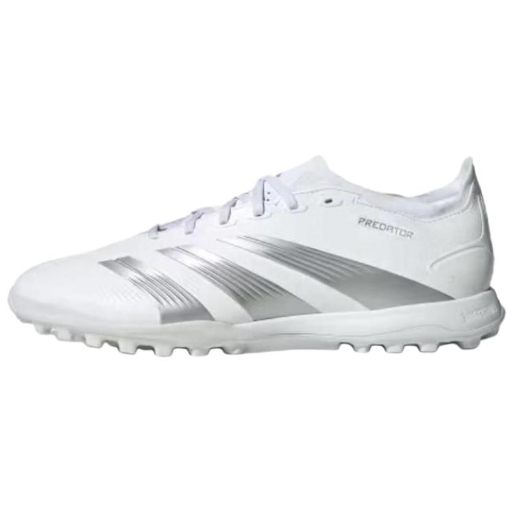 Adidas Predator 24 League Low Turf Облачный Белый Серебристый Металлик Серый IE2613 44
