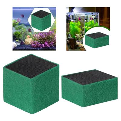 Aquarium Wasserreiniger Würfel Fischtank Reinigungsgerät Kompakt für Erwachsene Einfach zu bedienen Aquarium Reinigungswürfel für Zuhause Büro