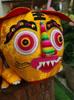 Handcrafted Double-Headed Embroidered Tiger Pillow - Intangible Cultural Heritage Fabric