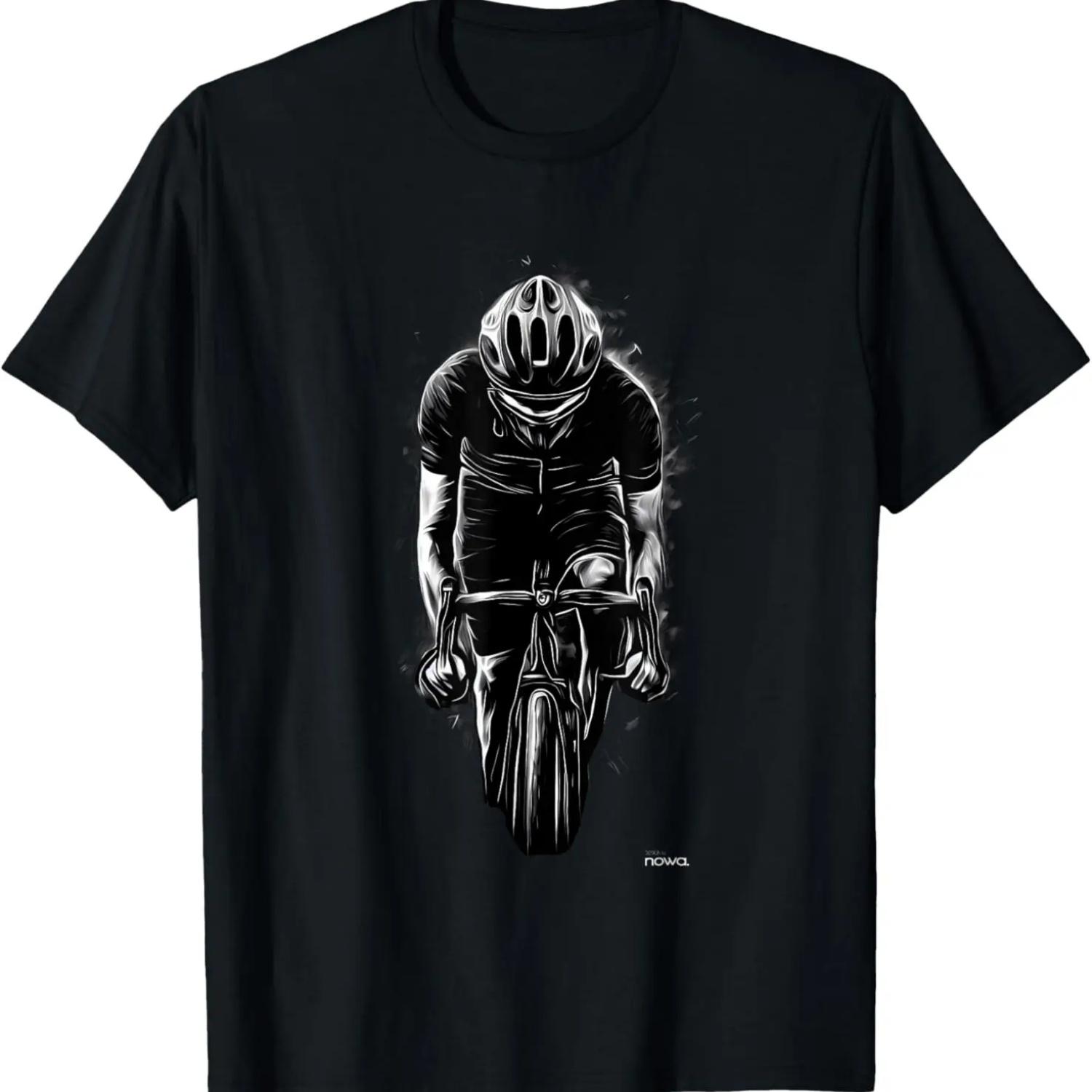 

CYCLING RACING BICYCLE MOTIVATION DARK NIGHT RACER T-Shirt S чёрный