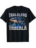 Tralalala Funny Graphic T-Shirt - Shark & Lightning Bolt Design with  Tralalala  Text, Bohemian Style Unisex Tee