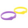 2pcs Patella Knee Strap Silicone Tendon Support Breathable Soft Knee Brace Support Belt for Basketball Yellow Purple