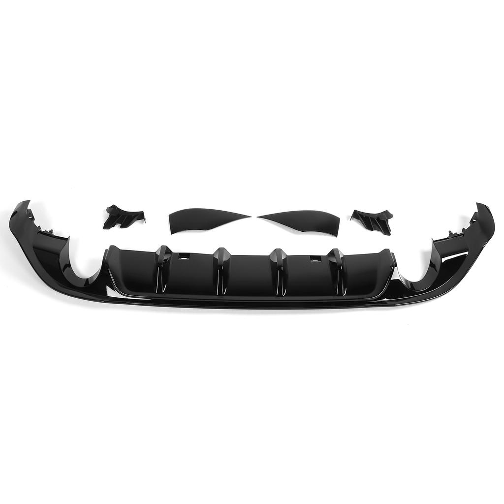 Gloss Black for TCR Rear Bumper Diffuser Valance Kits Fit for MK7.5 Facelift 20172020