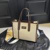 Commuter Large-capacity Canvas Bag Women's New Casual Versatile Messenger Bag Fashionable Portable Tote Bag
