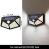 Solar Waterproof Outdoor Wall Light with Motion Sensor
