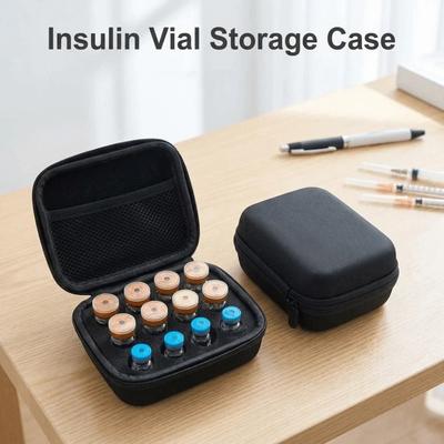 3/10ML Insulin Vial Storage Case Waterproof Essential Oils Carrying Box Insulin Organizer  for Home
