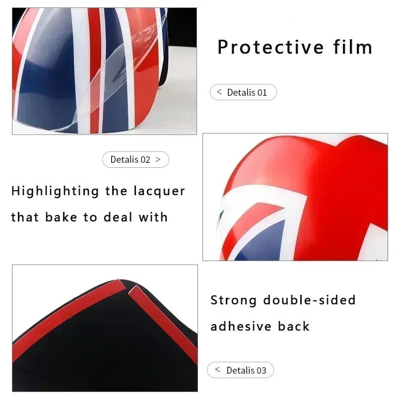 2Pcs/Set Automatic/Manual Folding Car Rear View Mirror Covers For Mini Cooper R55 R56 R57 R58 R59 R61 R60 Countryman Accessories