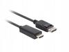Kabel adapter Lanberg DisplayPort (M) V1.1 - HDMI (M) 1m czarny