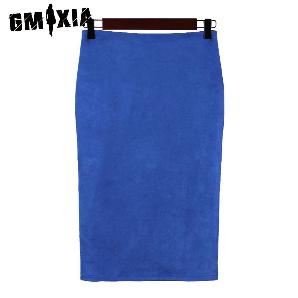 GMXIA Women's Fashion Casual Solid Color Print Summer Spring Skirt