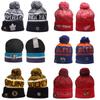 Teplá pletená čepice Zimní Lední hokej Venkovní sporty Unisex Nastavitelná Ins Styl Vyšívaný design písmen