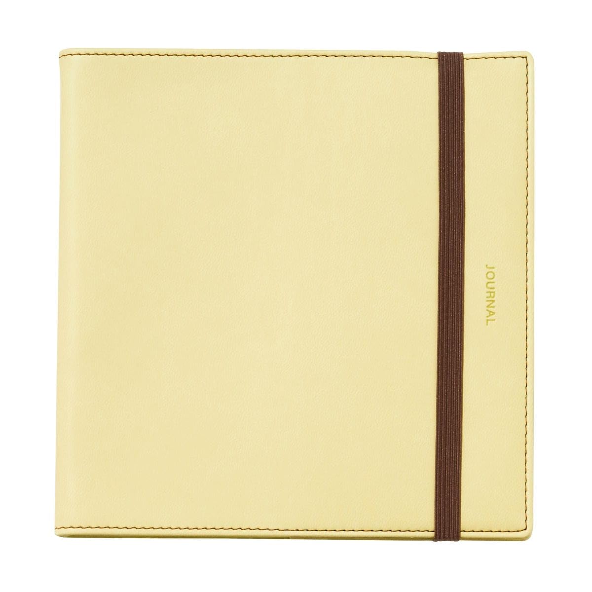 

2026 Schedule Book, 2026 March Start, Weekly Block, Square 148, PU Sewn Jacket Cover/Fun Log, Yellow, Marks, 26SDR-SB01-YE жёлтый
