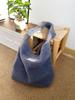 Versatile Christmas Red Faux Lamb Wool Women's Shoulder Bags Simple Solid Color Ladies Handbag Large Capacity Female Tote Bag