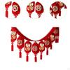 Lunar Year Snake Art Latte Hanging Decoration for Home And Office