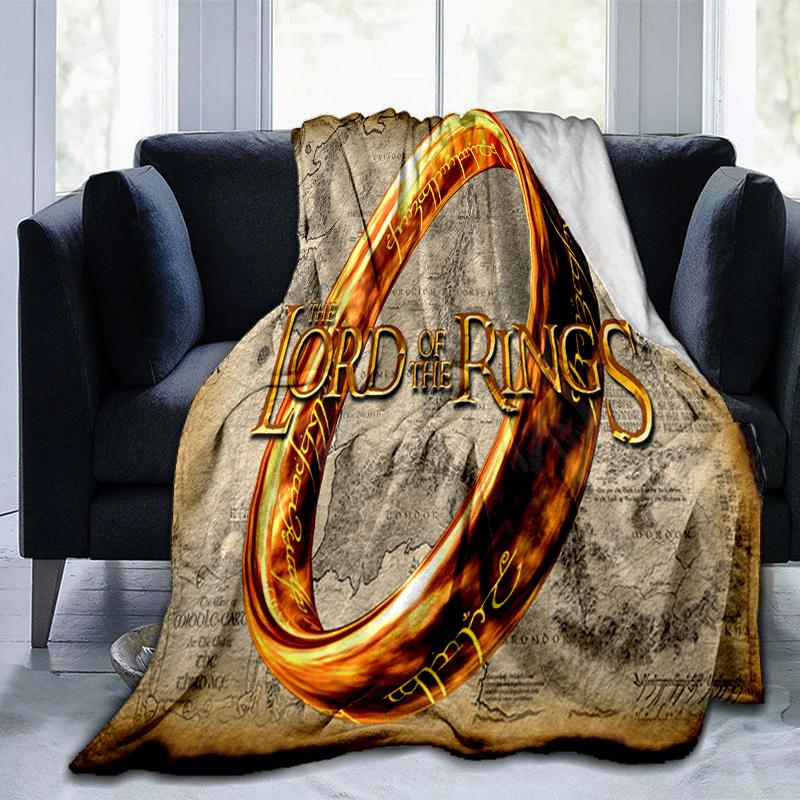 Lord of the Rings: The One Ring CollectiblePrint Blanket, Soft Blanket For Sofa Office Bed And Travelling Daughter Birthday Gift Esj353