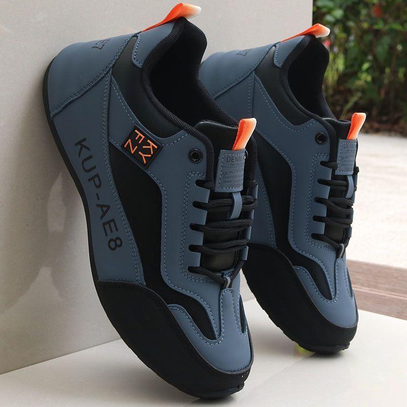 Winter Cotton Shoes, Men's Warm Plush Shoes, Waterproof Shoes, Thickened Casual Sports Running Shoes