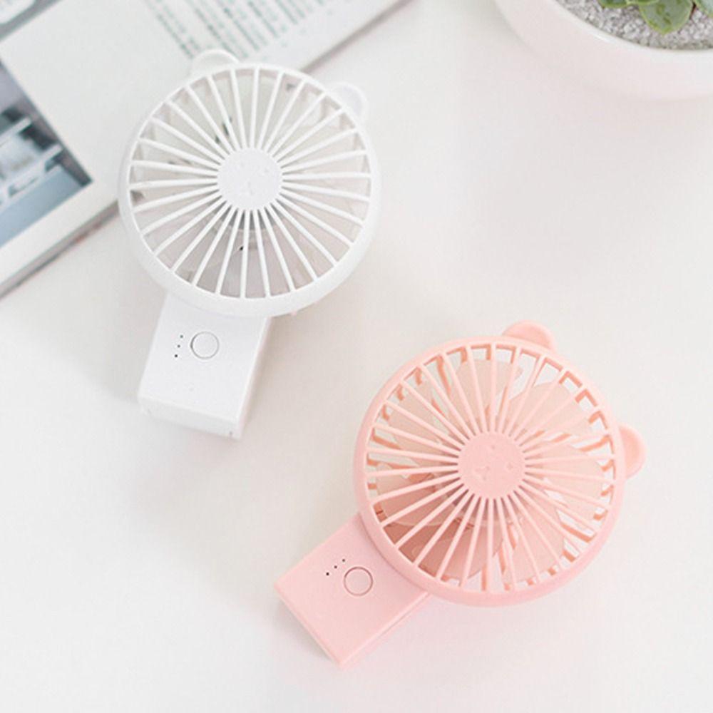 USB Rechargeable Portable Fan Air Cooler Handheld Fan Foldable Fan for Camping Office Outdoor