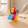 Chirping Bird Cat Toy Toy, Interactive Plush Parrot Soft Stuffed Exercise And Activity Toys Pounce for Indoor Cats Kittens, Stimulating Hunting