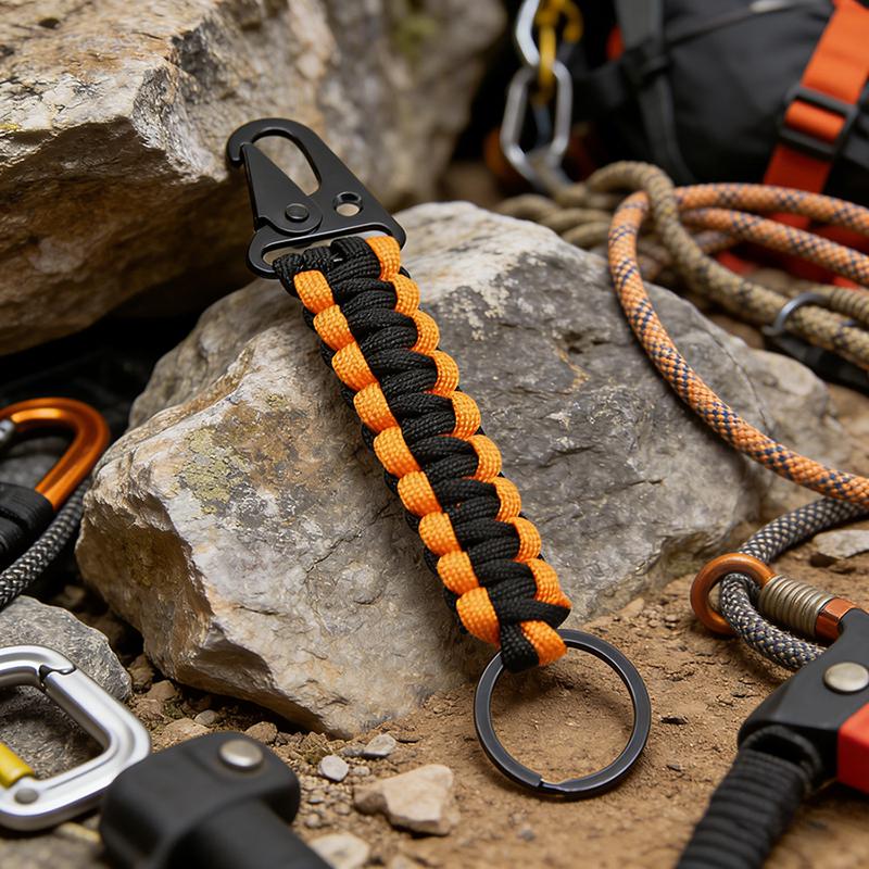 Economic 31 Meters DIY Paracord For Jewelry Keychain Making 5mm Flat Rope 4 Colors Available Outdoor Climbing Rescue Thread