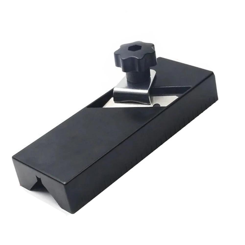 

Деревообрабатывающий ручной рубанок, блочный рубанок для проектов по обрезке, плотницкий рубанок, инструмент для снятия заусенцев, ручной рубанок с углом наклона 45 градусов серый