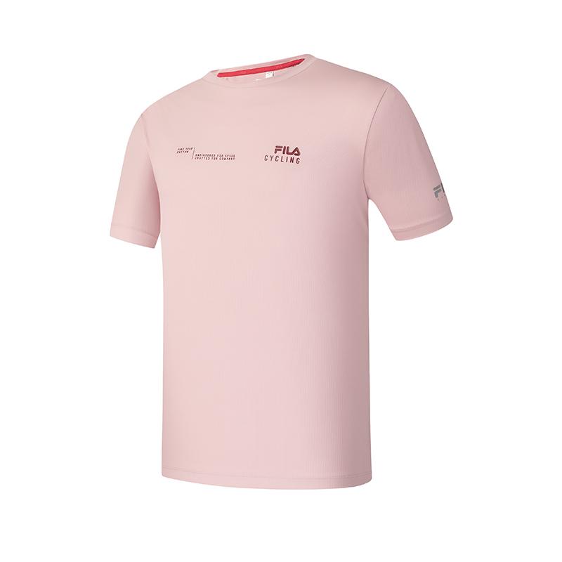 New FILA CYCLING T Shirt Men's Light Plum Pink A11M528108F-PK