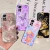 Transparent Soft TPU Coque For Xiaomi Redmi Note 11 Pro 4G 5G Note 11 11s Case Women Girly Fashion Flower Butterfly Funda Shell