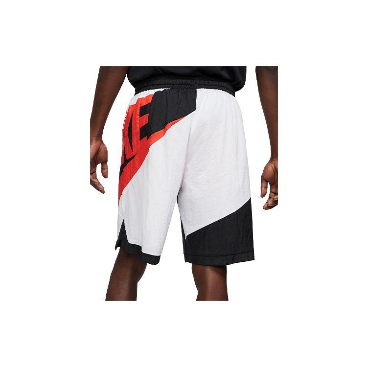 Nike Dri-Fit Throwback Futura Basketball Shorts Men Bottoms Black Red CV1829-100
