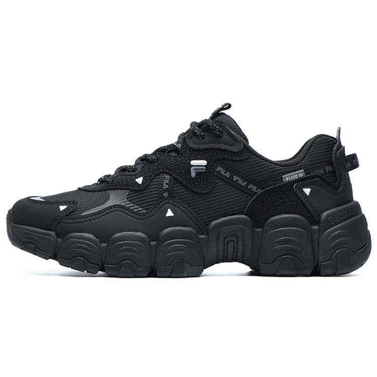 Fila Heritage-FHT Cat Paw 3.0 Retro Shock Absorbing Non-Slip Wear-Resistant Low-Top Casual Urban Commuting Running Shoes Women Sneaker F12W144123FBK