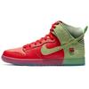 SB Dunk High Pro Strawberry Skateboard Shoes CW7093-600