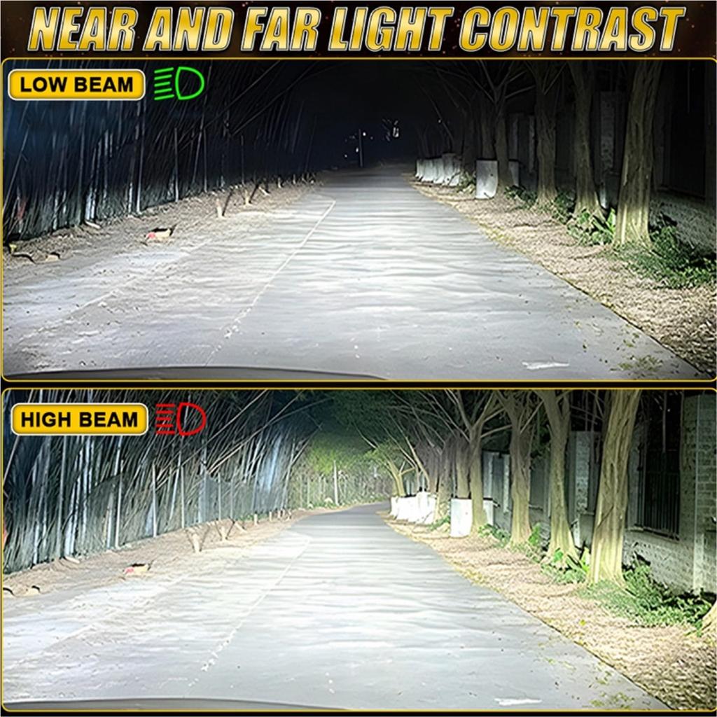 H7 LED CANBUS 360 Projektorlinse Kompatibel 4000W H11 H1 H4 LED H8 Scheinwerfer