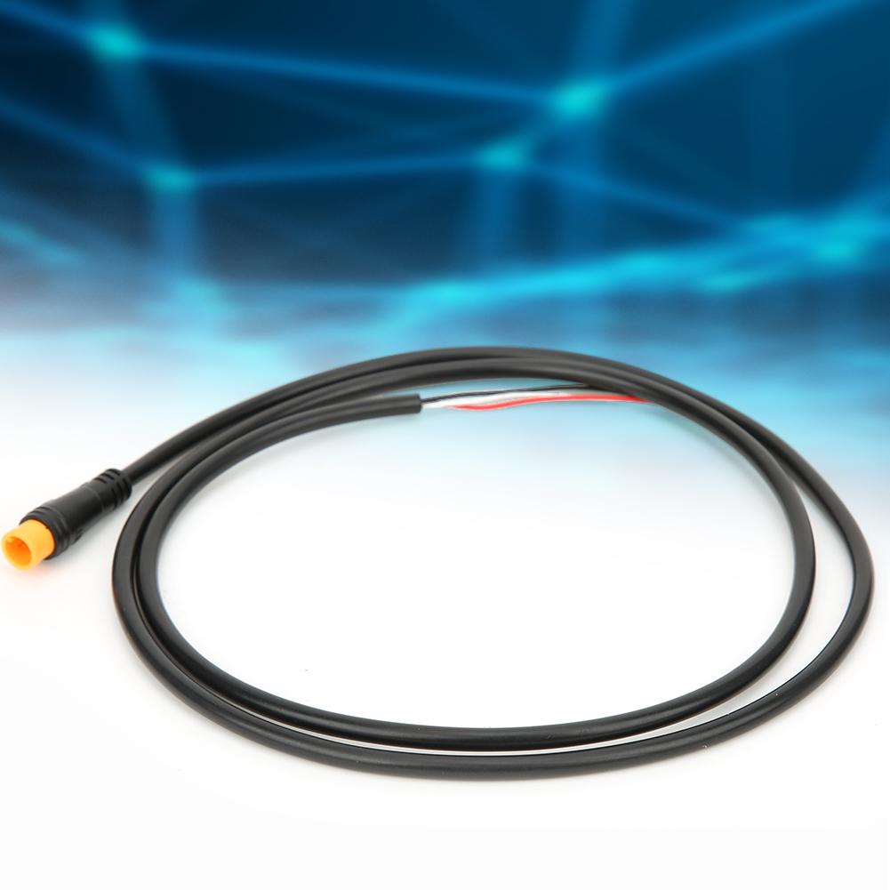 Practical Mixture Material Bicycle 3 Core Signal Cable Bike Lithium Battery Modification Accessory3 Core Male