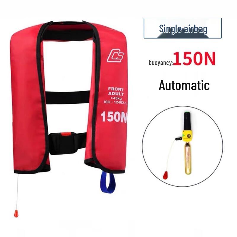 OLOMM Marine Automatic Inflatable Life Vest 150N