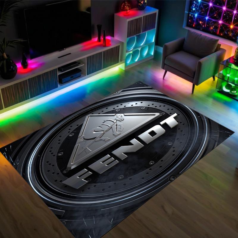 Fendt Design Crystal Velvet Carpet Cozy Non?Slip Printed Rug For Bedroom Living Room Entrance
