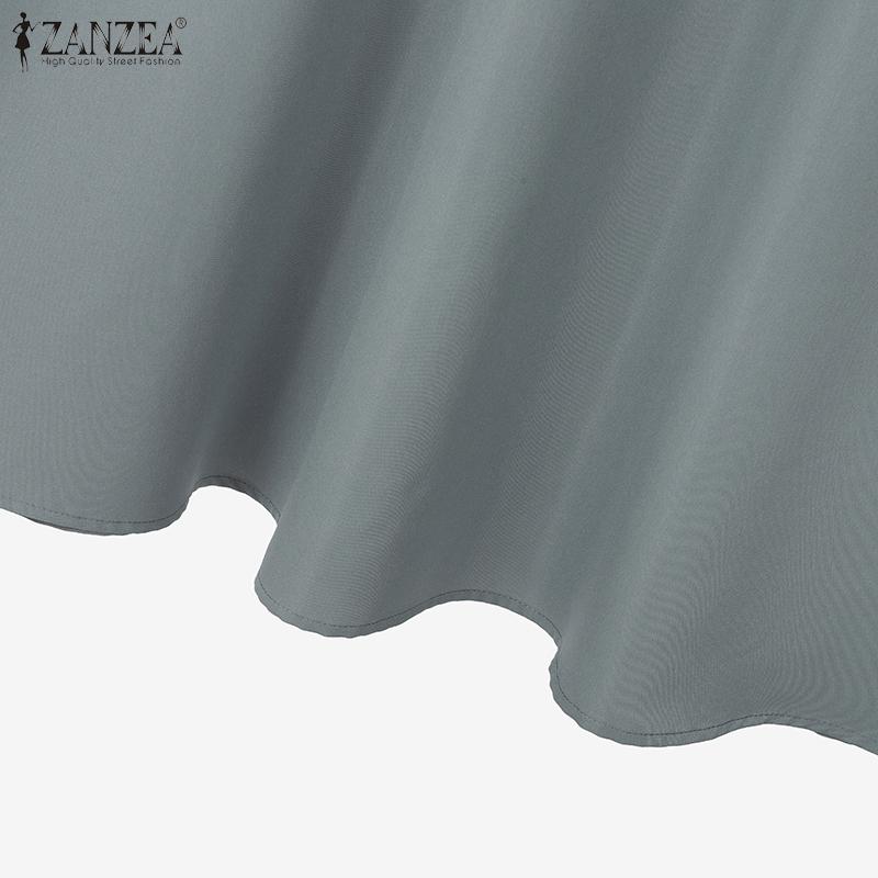 ZANZEA Women Summer Tank Tops and Long Skirts Casual Two Piece Suit Sets