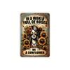 Obrazy metalowe w stylu retro, meble, dekoracja salonu 20x30cm
