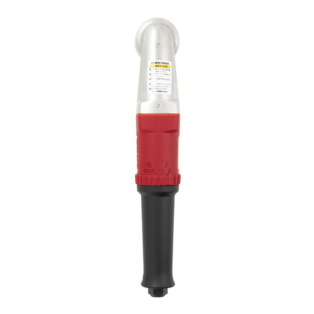 TONE Air Impact Wrench (Angle Type), AIA4140, 12.7mm (1/2") Drive, Red, 250Nm
