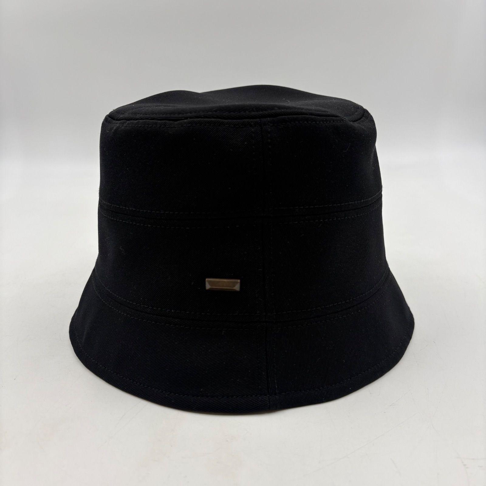 Used [New with tag] CA4LA Kashira Bucket Hat Bakeha ONESIZE Black Metal Parts [C476]