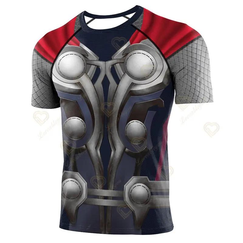 DC Marvel Superheld T-shirt 3D Digitale Print Iron Man Spider-Man Homecoming Cosplay Tee