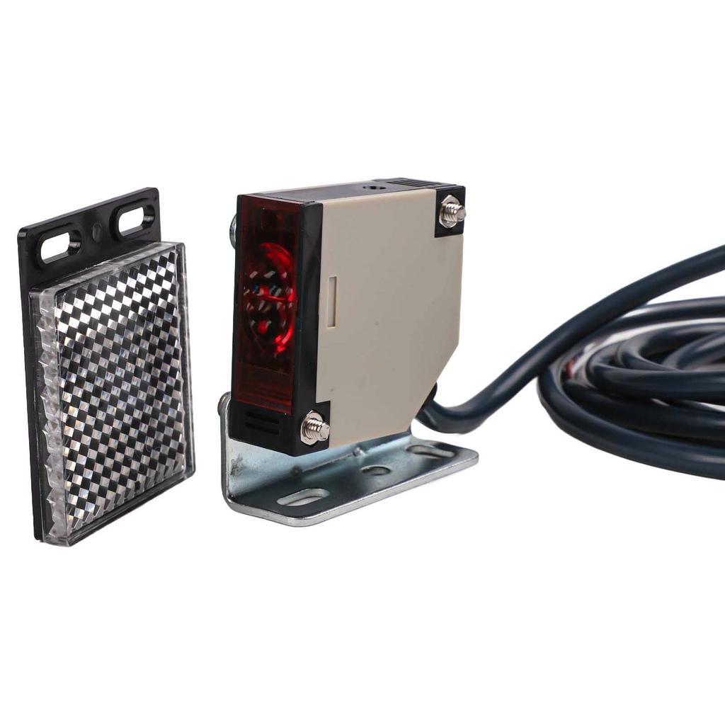 E3JK-R4M1 Reflector Photoelectric Sensor Switch With Mirror Photoelectric Sensor DC12~24V, AC90~250V, 12-240V Switches Sensors