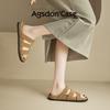 Augustus Denboken slippers women's 2025 new summer wear with skirts, light and not tired, Roman cool slippers