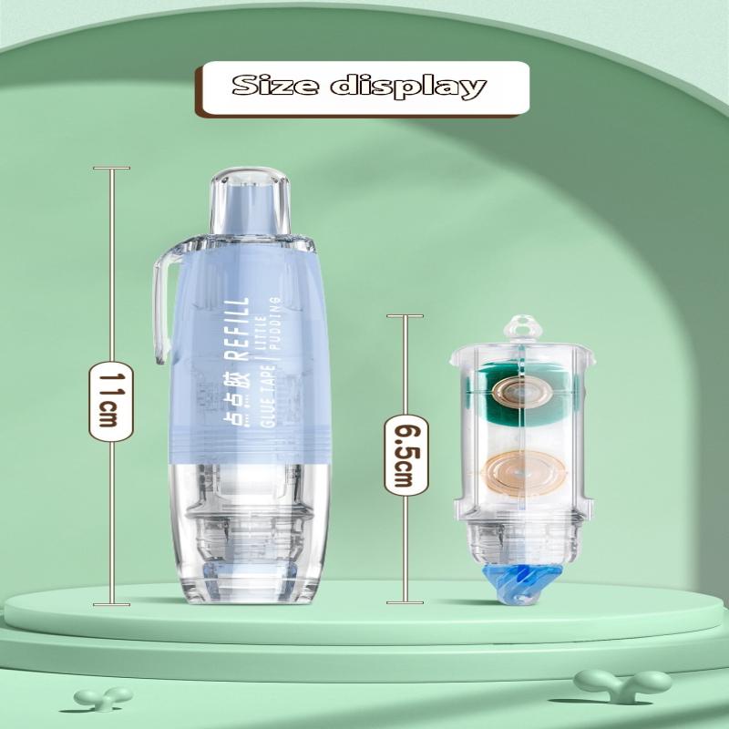 360° Rotatable Dots Glue Roller Double Sided Tape Pen 5M Refillable Adhesive For Scrapbooking Diy Crafts School Office Supplies