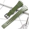 Pryskyřičný řemínek na hodinky pro Casio W-215H W215H W-217H F105W F108WH Náhradní řemínek 18mm Vodotěsné sportovní hodinky Příslušenství