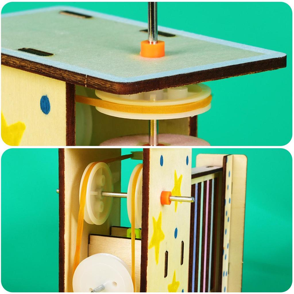 DIY Remote Control Electric Gate Kit for Primary Students - STEAM Science Project