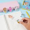 6 Styles Bluey Bingo Eraser Chloe Coco Honey Indy Anime Figure Model Pencil Eraser Stationery Students Children's Gift