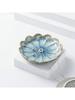 1pc Ceramic Petal Shaped Jewelry Tray, Simple Irregular Jewelry Plate for Jewelry Storage, Display, Storage or Home Decoration