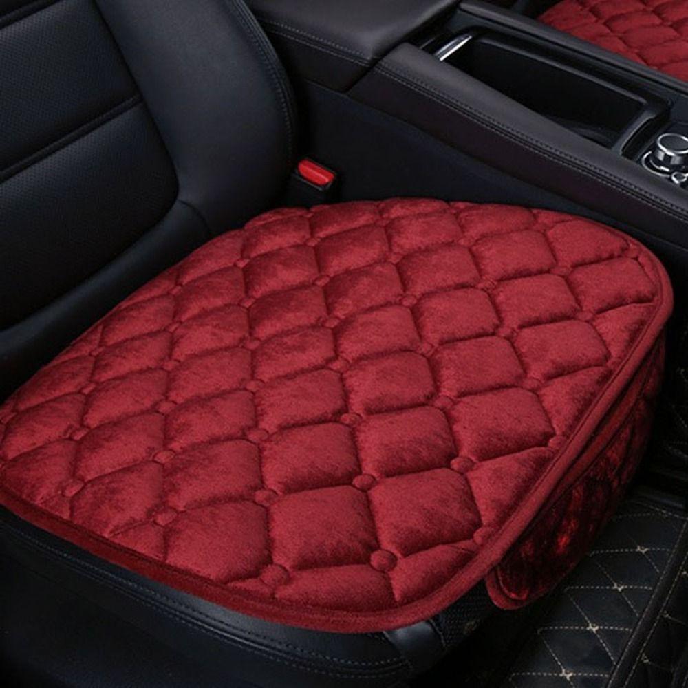 Plush Winter Car Seat Cover Anti-slip Auto Protector Mat Practical Auto Seat Cushion  Van