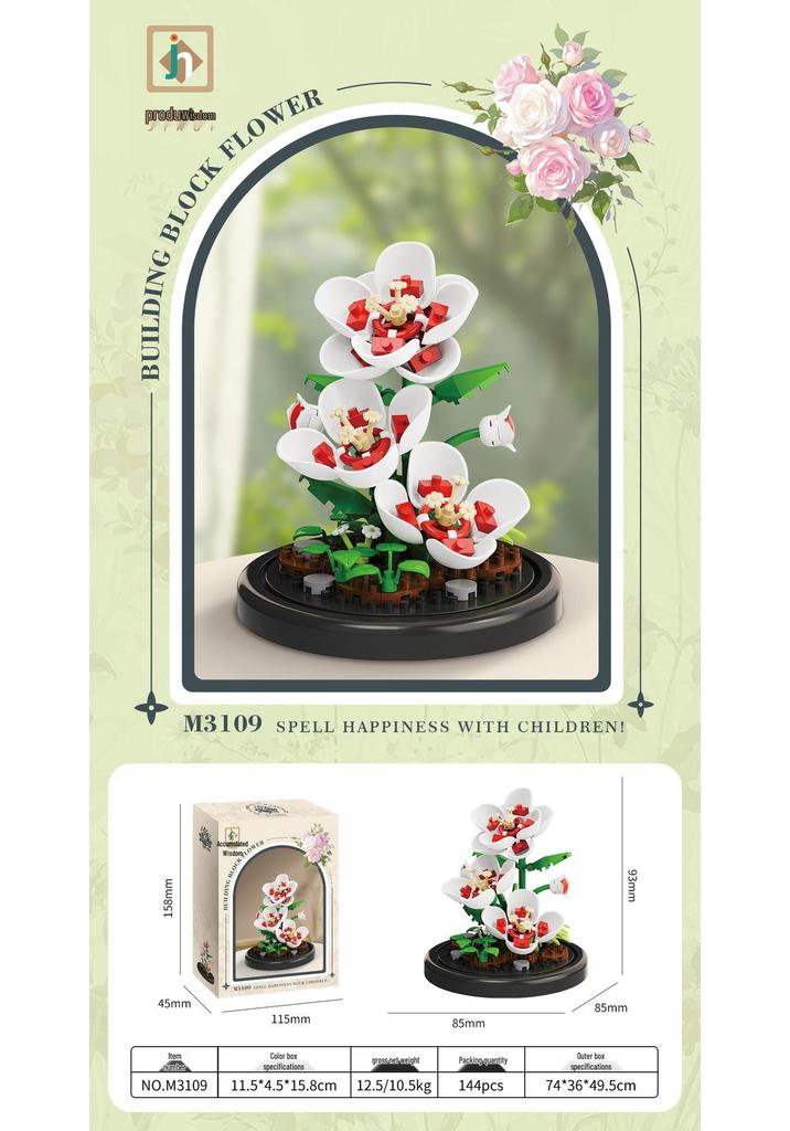Compatible with Sakura Tree House & Peach Blossom House Micro-Particle Building Block Educational Toy